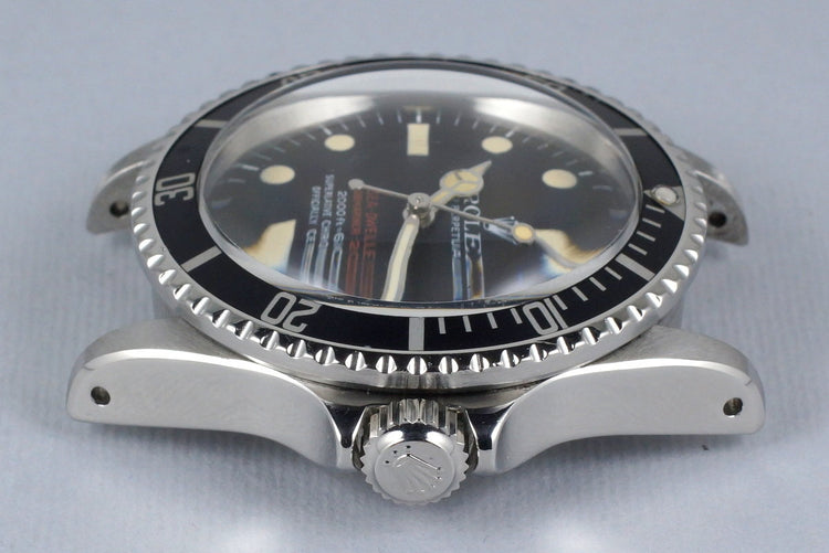 1972 Rolex Double Red Sea Dweller 1665 Mark III Dial
