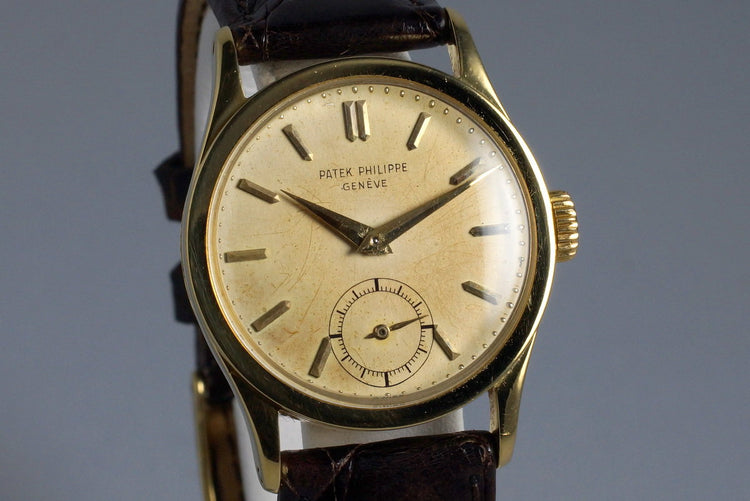 Vintage YG Patek Philippe Calatrava 96