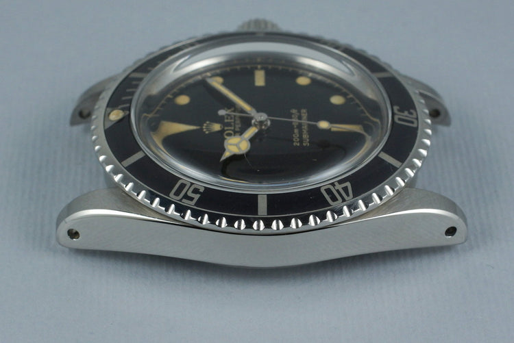 1963 Rolex Submariner 5513 PCG Gilt Chapter Ring Dial