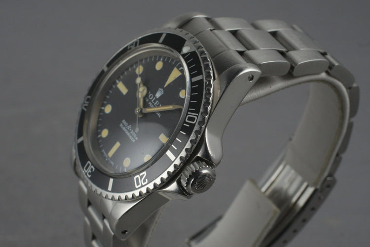 1978 Rolex Submariner 5513 with Box and Papers