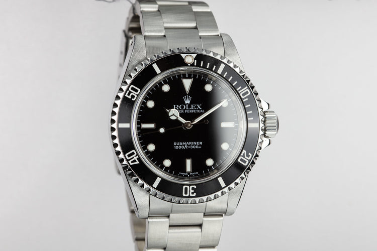 2001 Rolex Submariner 14060