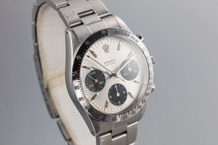 1965 Rolex Daytona 6239 "Long Hand" Silver Dial with Guarantee
