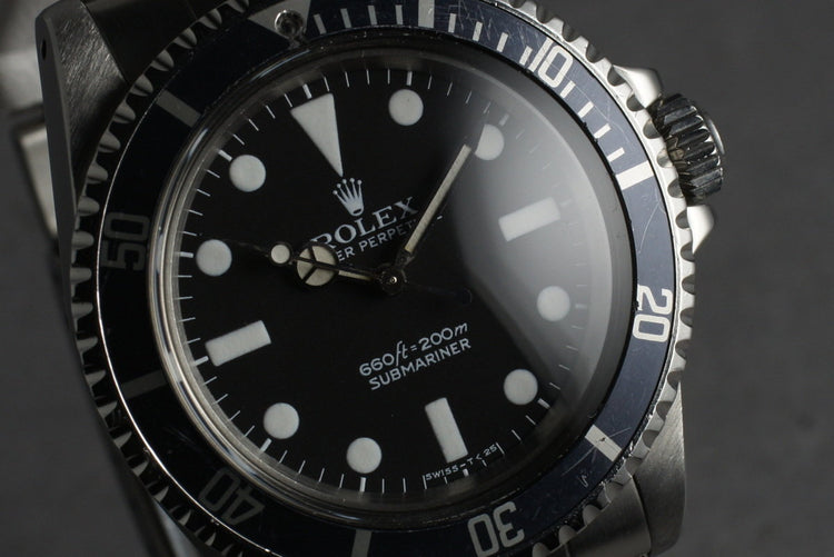 Rolex Submariner 5513 Mark 1 Maxi