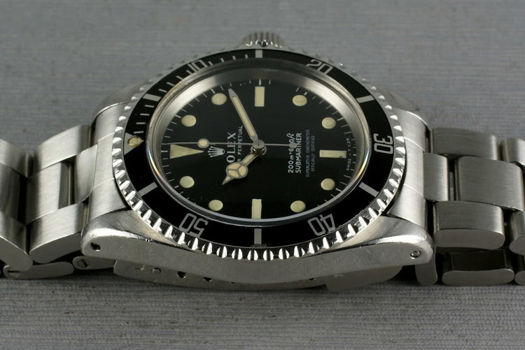 Rolex Submariner 5512 Unpolished Case