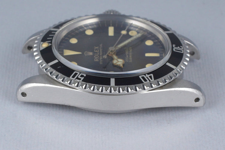 1963 Rolex Submariner 5513 Glossy Gilt UNDERLINE Dial