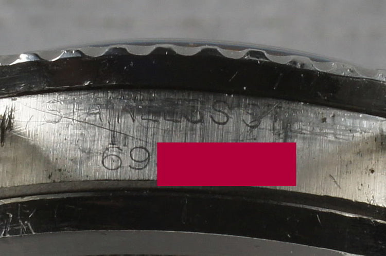 Rolex Submariner 5512 PCG with 4 line chapter ring exclamation dial