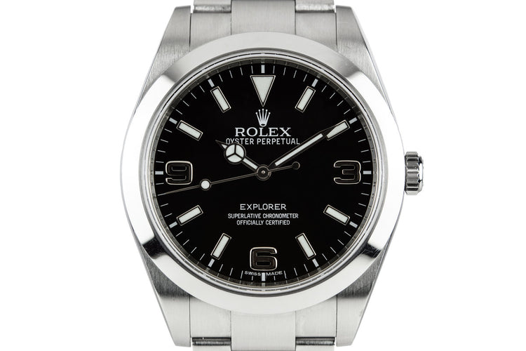 2014 Rolex Explorer 214270 with Box and Papers