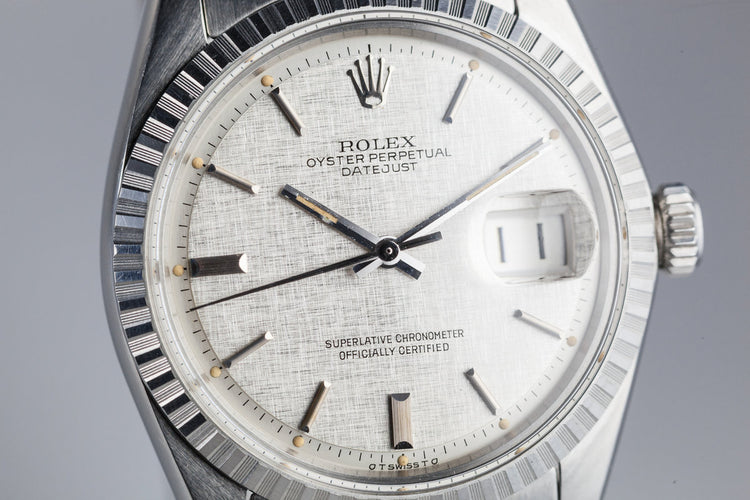 1972 Rolex DateJust 1603 with Linen Sigma Dial