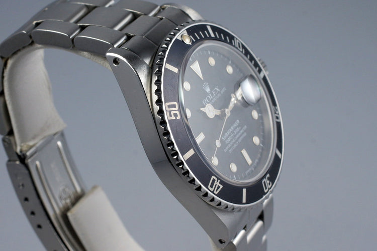 1986 Rolex Submariner 16800