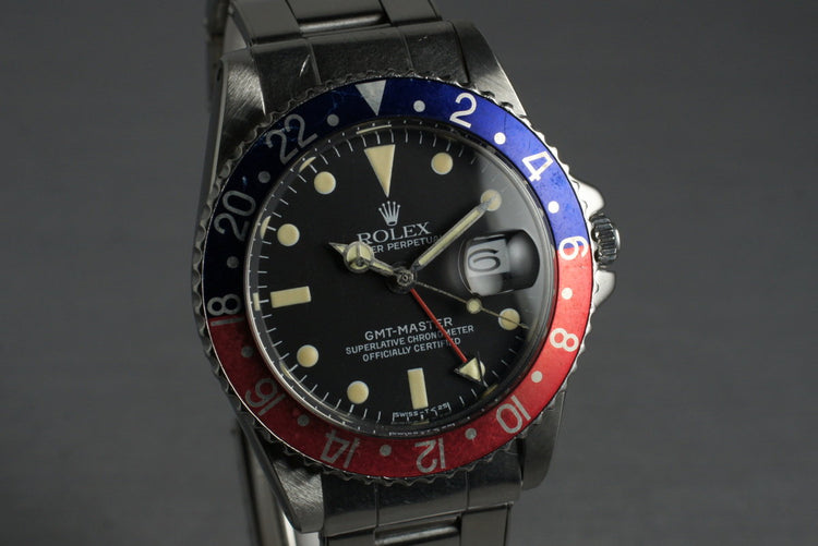1963 Rolex GMT 1675 PCG