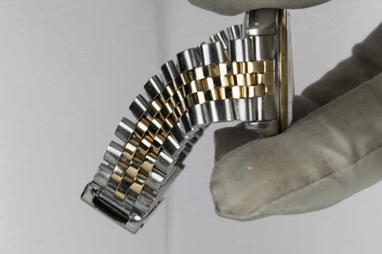 Rolex Vintage 1953 Two Tone DateJust 6155 with Purchase Papers