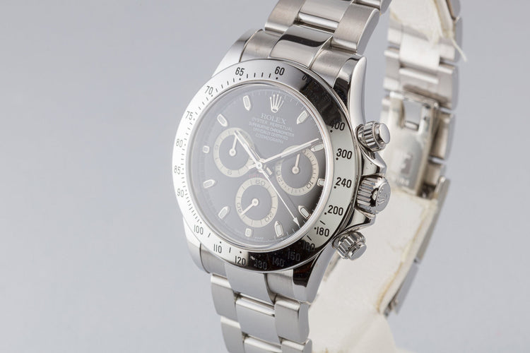 2007 Rolex Daytona 116520 Black Dial Box, Booklets & Warranty Card