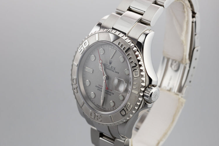 2005 Rolex Platinum Yacht-Master 16622 with Box and Papers