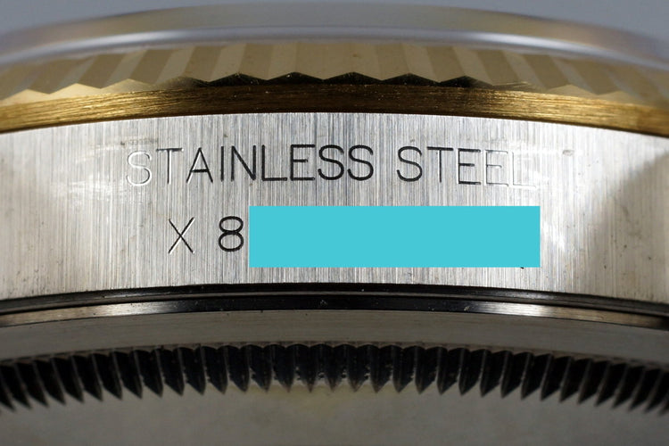 1991 Rolex Two Tone DateJust 16233