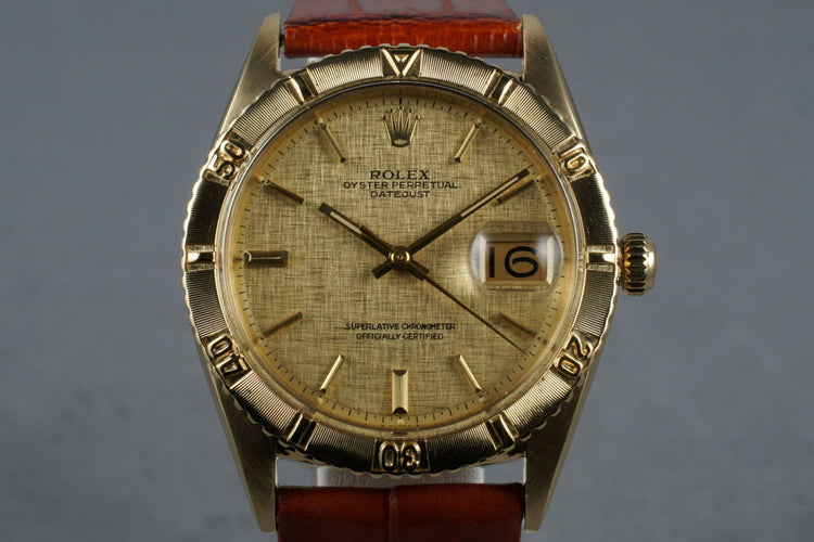 1979 Rolex 18K YG DateJust Thunderbird 1625