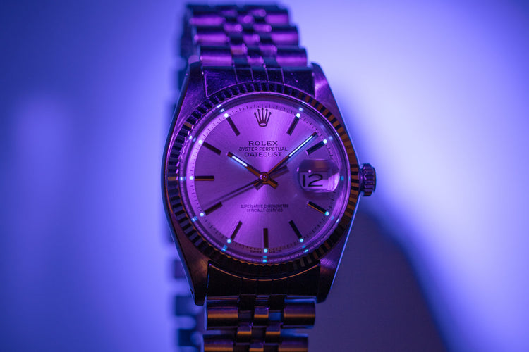 1968 Rolex DateJust 1601 with Silver Service Dial