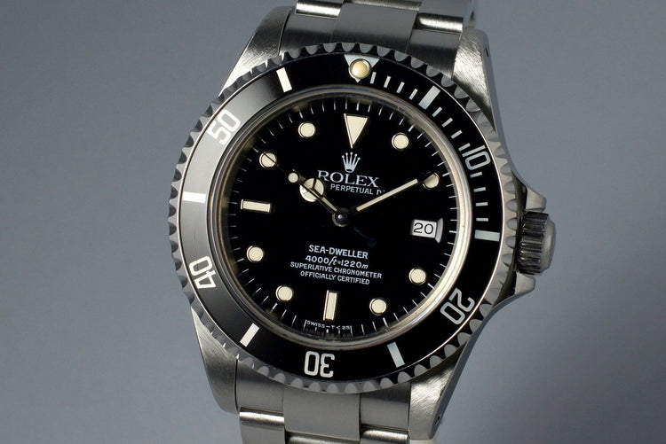 1994 Rolex Sea Dweller 16600