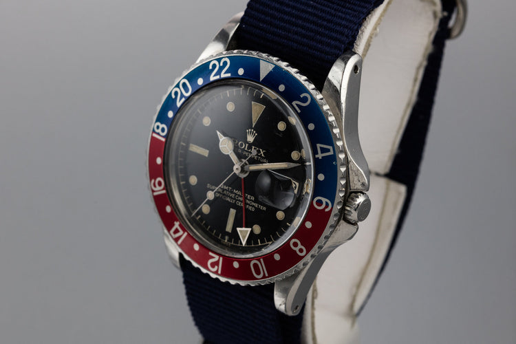 1960 Rolex GMT-Master 1675 Gilt Dial