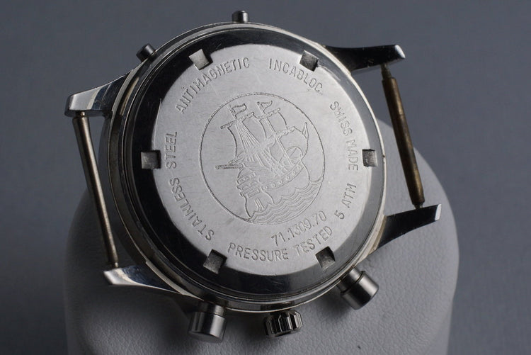 1960’s Wakmann Incabloc Triple Date Chronograph 71.1309.70