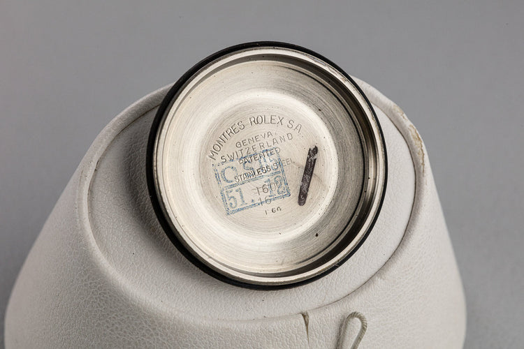 1964 Rolex DateJust 1601 No Lume Silver Dial