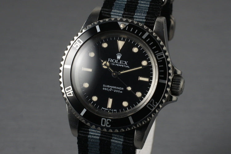 1984 Rolex Submariner 5513 with Rolex Service Papers
