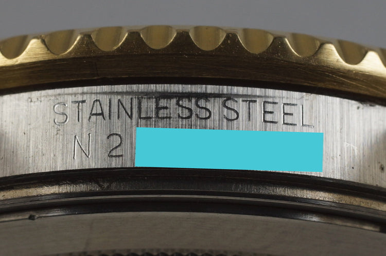 1991 Rolex Two Tone GMT II 16713 Root Beer Dial