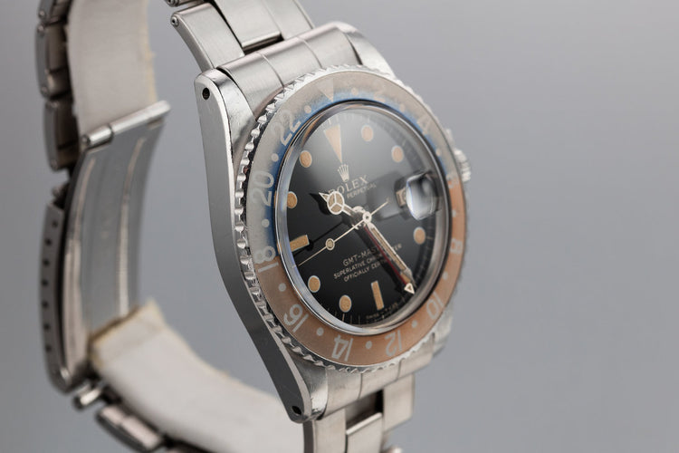 1966 Rolex GMT-Master 1675 with Faded "Pepsi" Bezel Insert