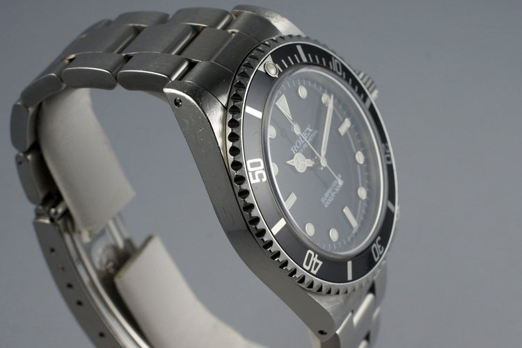 1997 Rolex Submariner 14060 with Box and Papers