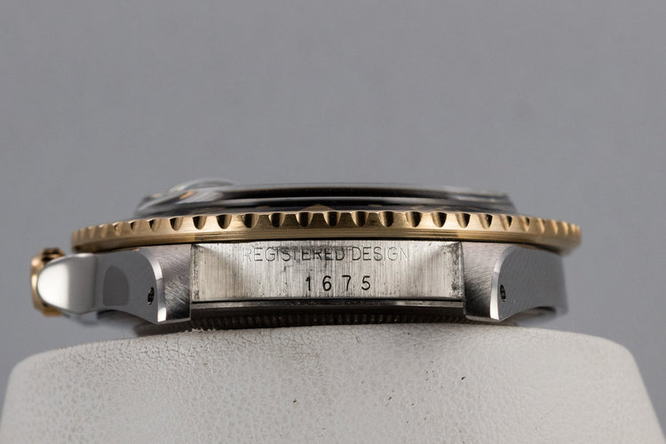 1977 Rolex Two-Tone GMT-Master 1675 with Black Nipple Dial