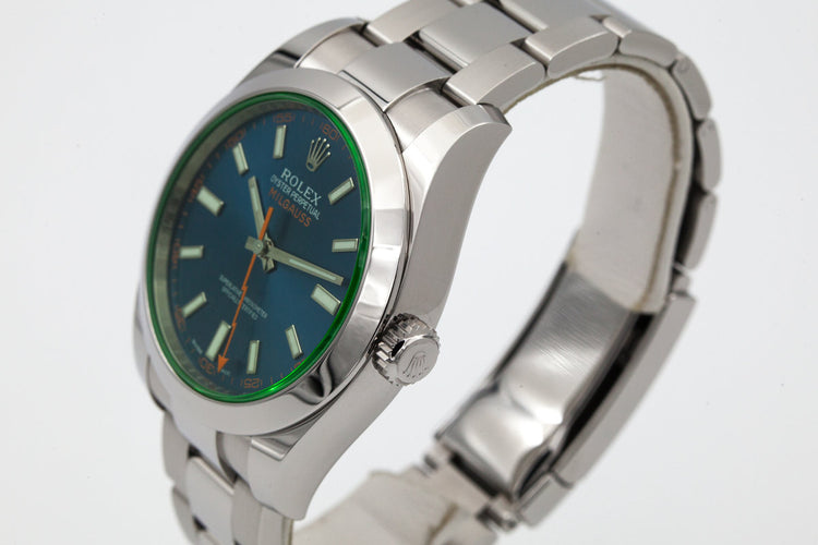 Rolex Milgauss 116400GV with Box