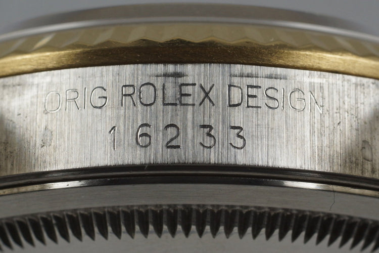 1989 Rolex Two Tone DateJust 16233