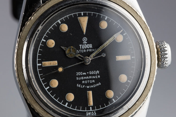 1958 Tudor Submariner 7824 "Big Crown" Project Watch