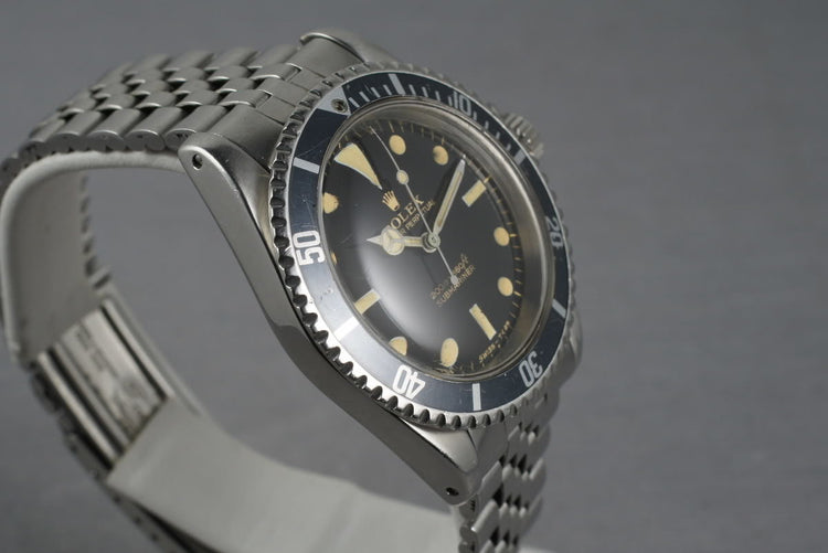 Rolex Submariner 5513 with Bart Simpson GILT Dial