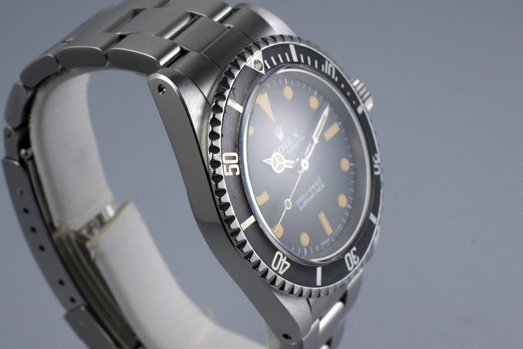 1967 Rolex Submariner 5513 Meters First