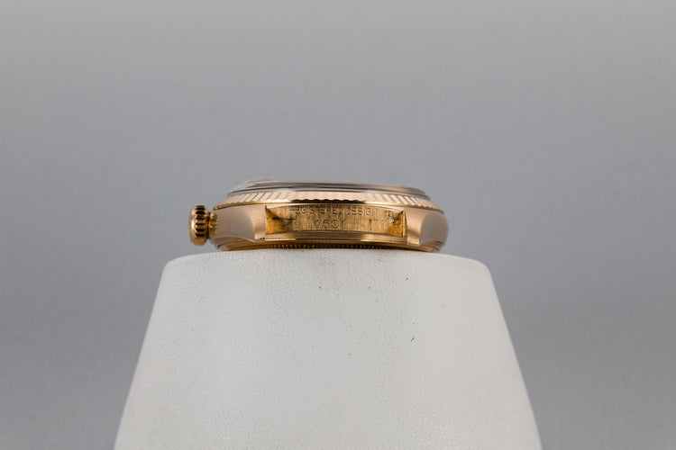 1964 Rolex 18K YG DateJust 1601 with Silver Dial