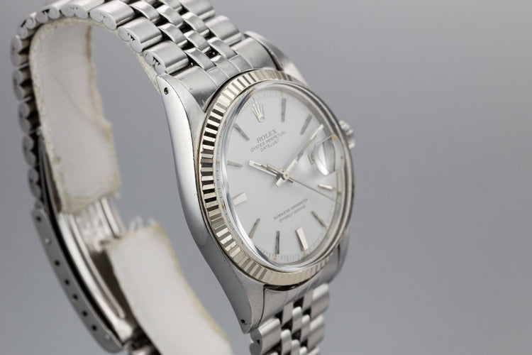 1968 Rolex DateJust 1601 White Dial