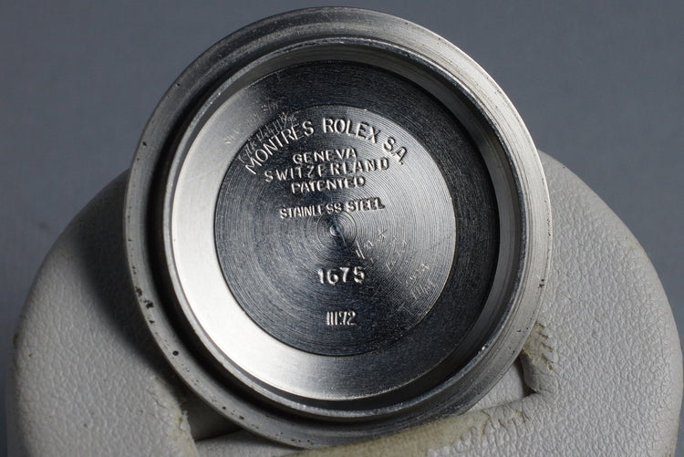 1972 Rolex GMT 1675 Mark I Dial