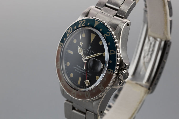 1970 Rolex GMT-Master 1675 given to Captain Eichhorst in 1973