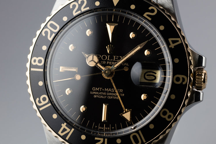 1977 Rolex Two-Tone GMT-Master 1675 with Black Nipple Dial