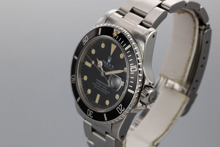 1980 Rolex Submariner 16800