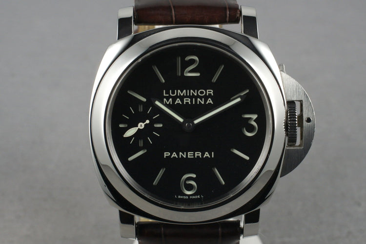 Panerai PAM 111 Marina with Original Receipt