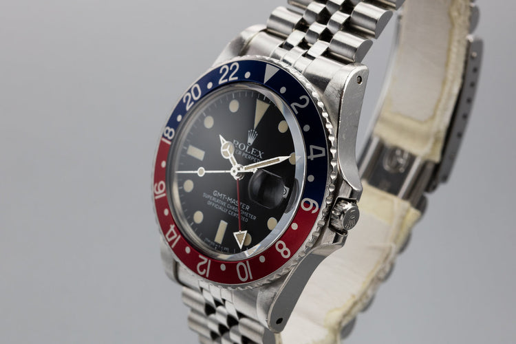 1981 Rolex GMT-Master 16750 "Pepsi"