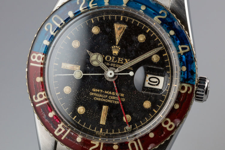 1957 Rolex GMT 6542 Gilt Dial with original Bakelite bezel