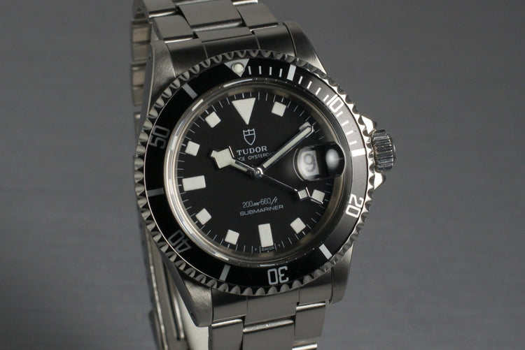 1976 Tudor Submariner 9411/0 Snowflake with Box and Papers
