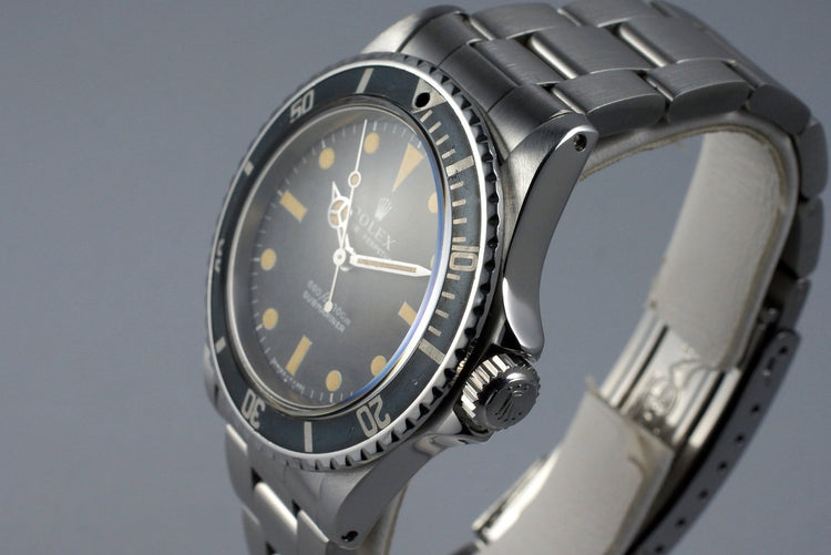 1965 Rolex Submariner 5513 Serif Dial