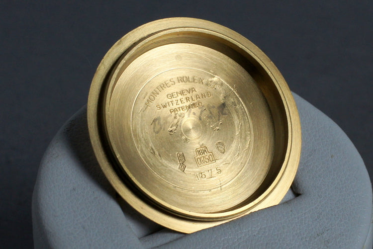 1969 Rolex 18K YG GMT-Master 1675 with Root Beer Dial