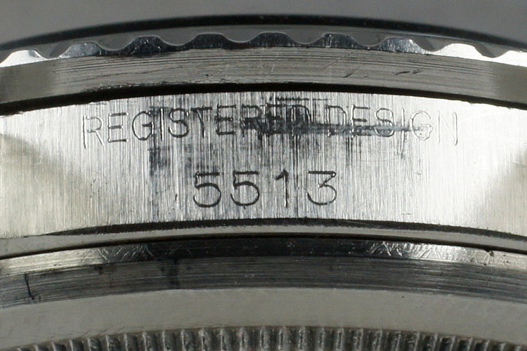 1966 Rolex Submariner 5513 with Glossy Gilt Dial