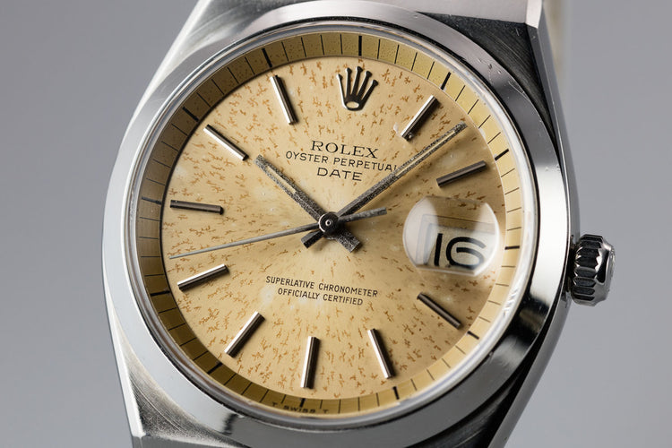 1974 Rolex OysterDate 1530 with Electric Cactus Dial