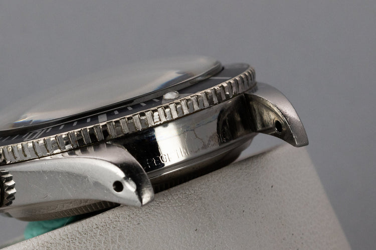 1958 Rolex Submariner 5510 Big Crown with Rare "SWISS" Only Gilt Tritium Dial and Service Papers