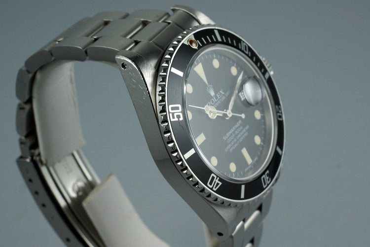 1982 Rolex Submariner 16800